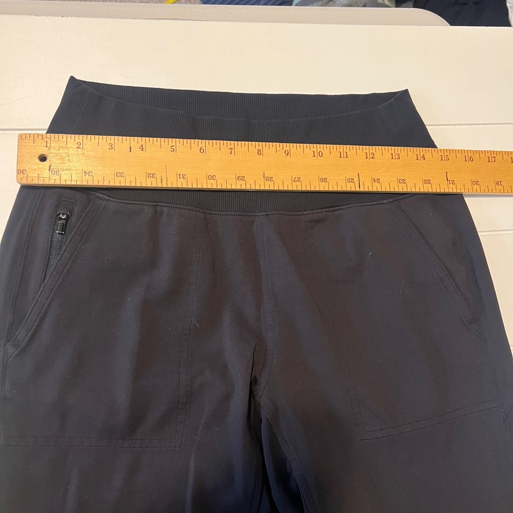 Athleta Trekkie North Joggers Black Hiking Travel Pants 597888 Small Tall ST - Picture 4 of 8
